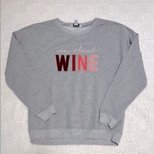 Cozy ‘On Cloud Wine' Sweatshirt